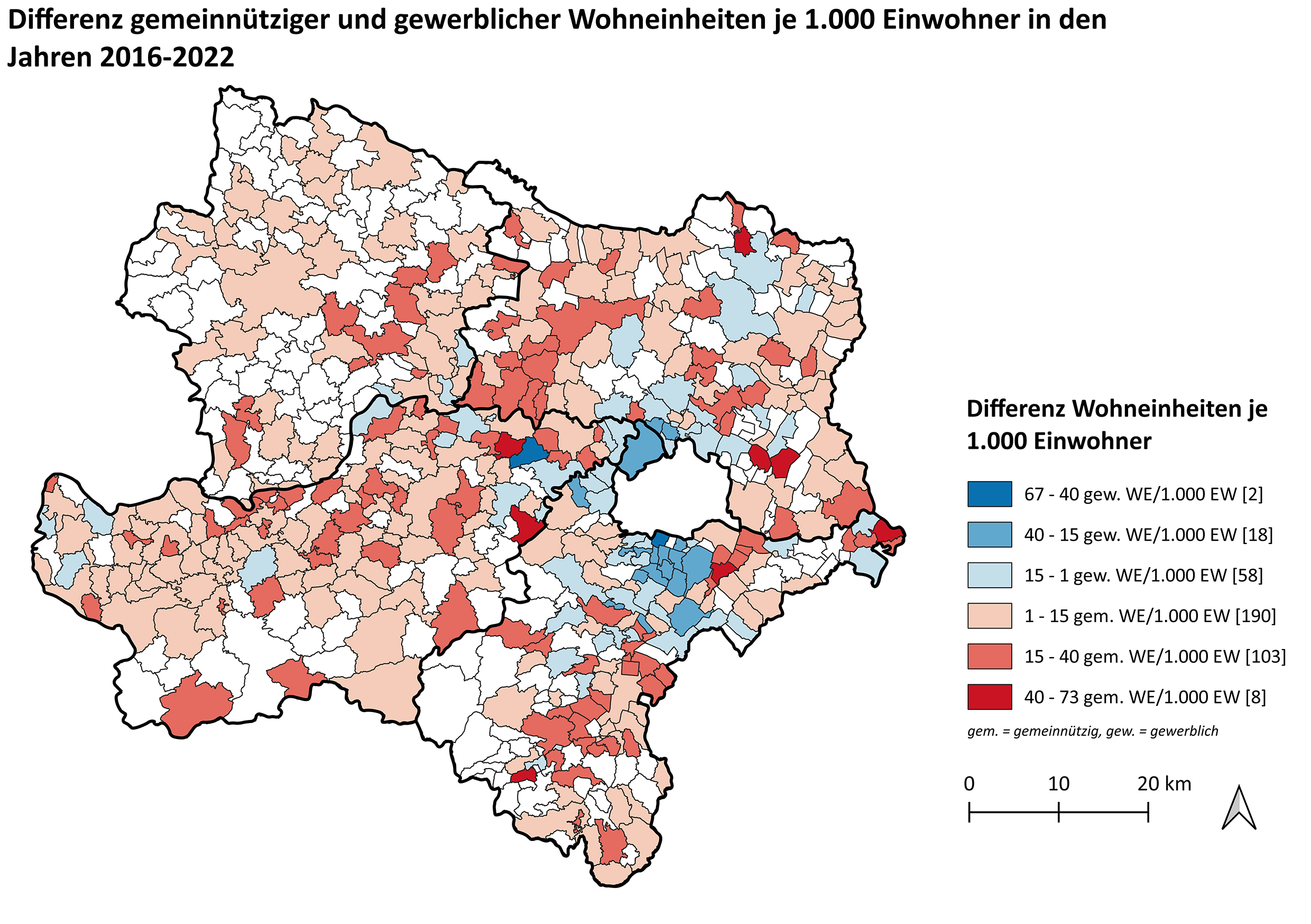 Differenz gemeinnütze und gewerbliche Bauträger in NÖ