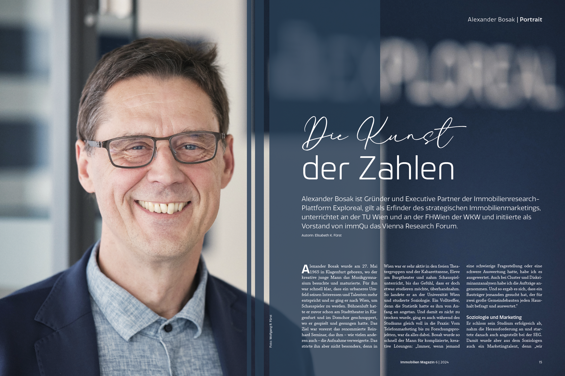 Alexander Bosak im Portrait